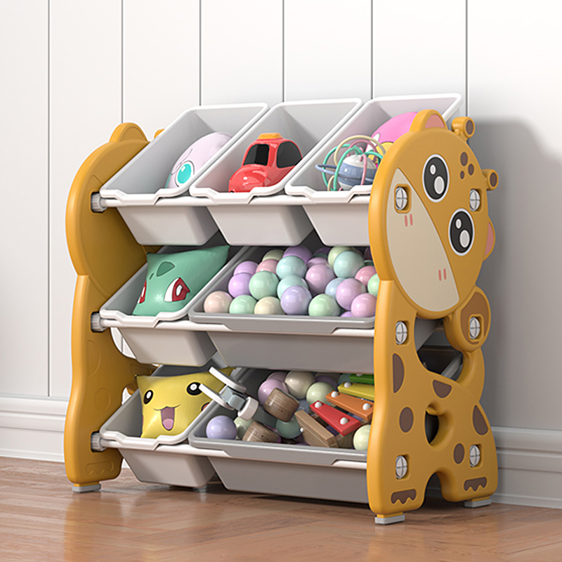 Детская мебель для спальни противоскользящая Защита окружающей среды для хранения игрушек Детский Шкаф