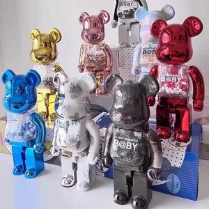 Oso de Peluche de 28 cm con Temática Animal, de ABS, 400% Personalizado, para Decoración de Sala de Estar, Adorno de Bloques de Construcción, Venta Caliente Transfronteriza - Product Image 4