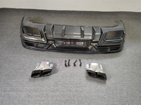 Diffuseur de pare-chocs arrière en fibre de carbone véritable de haute qualité, kit carrosserie pour Mercedes Benz GLE C167 W167 style LD