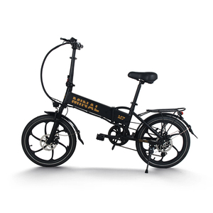 アルミ合金製電動シティロードバイク 折りたたみ式 20インチ 350Wブラシレスリチウムバッテリー 48V 10.5Ah CE認証済み - Product Image 3