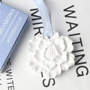 Bán Buôn Treo Xe Tủ Quần Áo Làm Mát Không Khí Hoa Mẫu Đơn Hoa Thơm Gốm Hương Thơm Thạch Cao Nhà Hương Thơm Tinh Dầu Khuếch Tán - Product Image 5