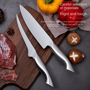6 Pieces Kitchen <b>Knives</b> Stainless Steel Hollow Handle Chef Kitchen <b>Knife</b> <b>Set</b> - Product Image 4