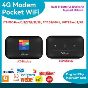 150Mbps 1.44 'LCD Micro-<span class=keywords><strong>USB</strong></span> 3000MAh Pin 4G Mifi Không Dây OEM <span class=keywords><strong>USB</strong></span> 2.0 Routeur 5G Di Động <span class=keywords><strong>Wifi</strong></span> 6 E (mr6450 SQ Di Động SQ1000 - Product Image 2