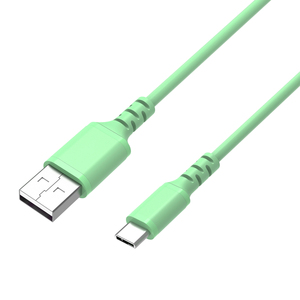 Cable USB de Silicona Macaron Súper Suave, Cable de Carga Rápida USB a Tipo <span class=keywords><strong>C</strong></span> de Silicona - Product Image 1