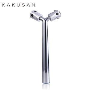 KAKUSAN日本痩身製品卸売ゲルマンフェイシャルマッサージャー美容ローラー - Product Image 2