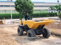Mini-dumper hydraulique de chantier ROADWAY 6 tonnes pour la manutention de matériaux de construction