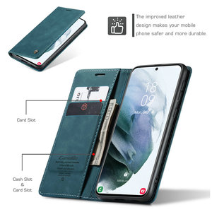 CaseMe <span class=keywords><strong>funda</strong></span> de teléfono de cuero PU de lujo para <span class=keywords><strong>Samsung</strong></span> <span class=keywords><strong>A12</strong></span> A32 A42 A52 A72 A81 A91 <span class=keywords><strong>funda</strong></span> de billetera móvil nueva tendencia al por mayor - Product Image 3