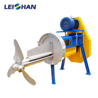 Ligne de production de machines à papier Mélangeur à lisier Agitateurs thoraciques pour réservoirs de pâte à papier