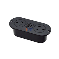 Prise de courant intégrée 5V 2.1A pour bureau/canapé, norme australienne, avec ports USB A+C pour hôtel/bar/salle de réunion/canapé