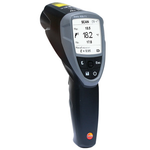 เทอร์โมมิเตอร์อินฟราเรดดิจิตอลแบบพกพา Testo Testo835-T2 รุ่นขายดีที่สุด สำหรับการวัดอุณหภูมิในอุตสาหกรรม ใช้งานได้ทั้งภายในและภายนอกอาคาร - Product Image 1