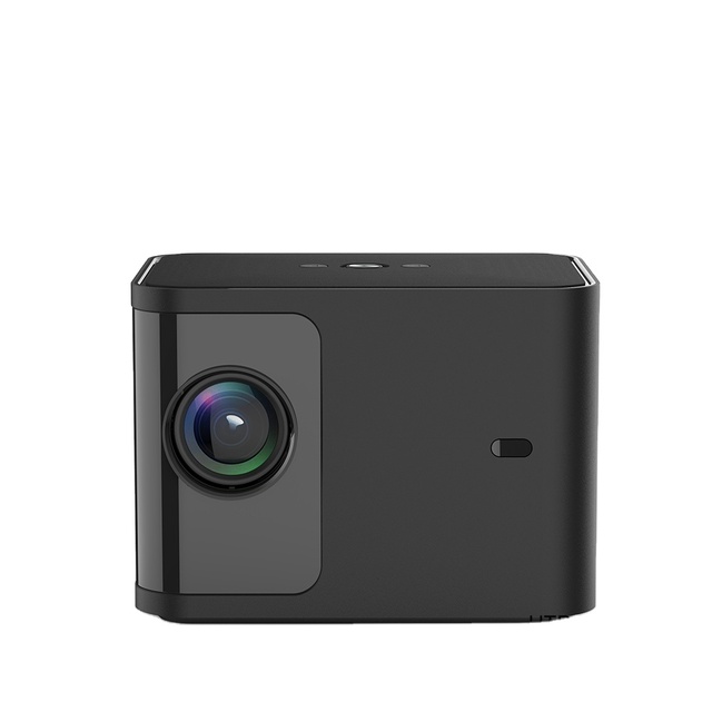 Mini Pocket Projector 200 Lumens LED LCD Android 9 1080P HIFI Stereo Built-in Speakers Home Theater Children's Fun Projector