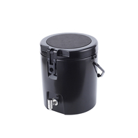Glacière isotherme portable 8L en PE rotomoulé, étanche, avec intérieur en acier inoxydable, personnalisable avec logo, pour le stockage alimentaire