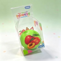 Krokant fruit squishy speelgoed Lime stressverlichtend squishy speelgoed Bouwsteen Fruit zintuiglijk speelgoed Knapperig knisperend geluid Knijpspeelgoed