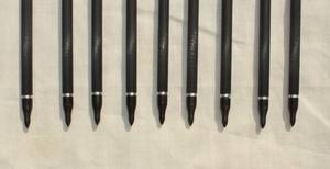 Flèche en carbone Juxing Archery JX030C, diamètre extérieur 7,6 mm, longueur du corps 30 pouces, longueur totale 32 pouces - Product Image 5