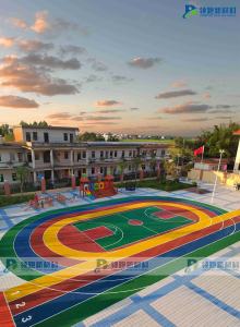 พื้นกีฬา INOLP EPDM ผลิตในประเทศจีนและกัวเตมาลา ดูดซับแรงกระแทก ยืดหยุ่น ช่วยเพิ่มความปลอดภัยให้กับนักกีฬาสำหรับสนามวิ่ง - Product Image 2