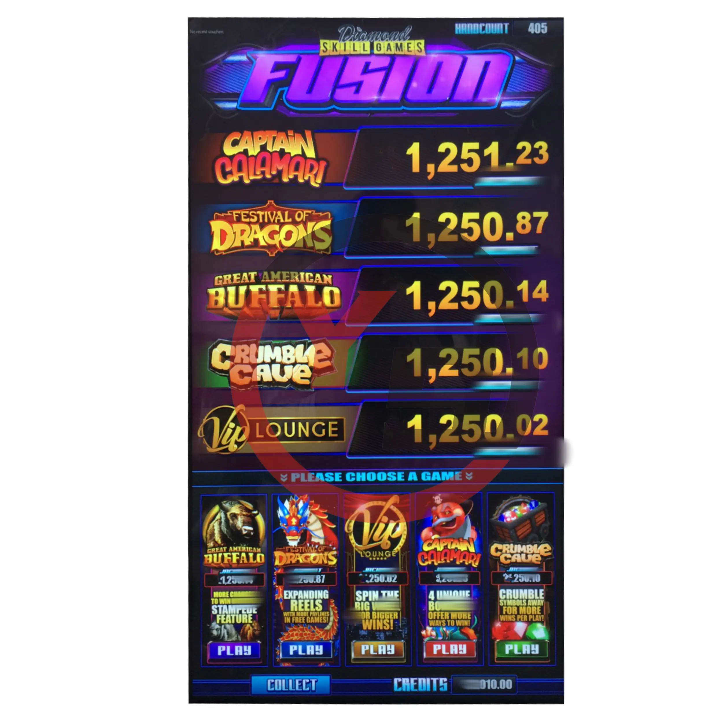 USA popolare Fusion 1 5 in 1 PCB Board multi giochi di abilità macchina da gioco