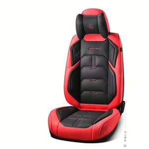 Housses de siège auto en cuir 5D style sport, matériau PU, ajustement universel, coussin antidérapant, accessoires de voiture imperméables - Product Image 3
