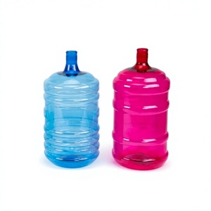 Botella Redonda de PET de 20 Litros con Tapa Fácil de Abrir para Almacenamiento y Envasado de Agua - Product Image 1
