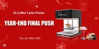 Imprimante photo pour café |   Machine à café à l'encres comestibles pour l'impression personnalisée de photos, logos et textes sur la mousse de café, résolution élevée 600 dpi