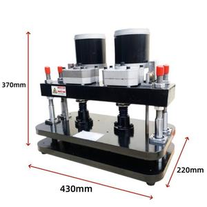Máquina de corte y troquelado semiautomática de sobremesa para papel, tarjetas, pegatinas, rollos y cajas, con función de hendido - Product Image 2