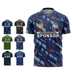 Thailand Groothandel Kleding Volwassenen Afdrukken Sport Uniform Voetbalkleding Sublimatie Voetbal Custom - Product Image 1