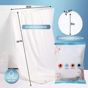 Toalla Facial Mágica Comprimida para Viaje, Desechable, de Tela No Tejida, de Secado Rápido, Tamaño Grande, con Diseño de Perlas, en Forma de Caramelo, Personalizable - Product Image 3