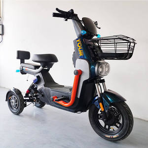 Adult Tricycle 48V Three-Wheel Passenger E-Trike, 3 Wheel Mobility Scooter for Daily Commuting and Use - Product Image 1