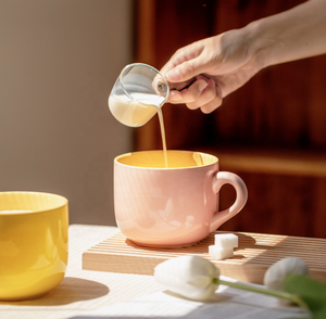 Tasse en céramique pour le petit déjeuner, épaisse, résistante à <span class=keywords><strong>la</strong></span> chaleur, jus de vache, <span class=keywords><strong>yaourt</strong></span>, thé, <span class=keywords><strong>pot</strong></span> ménager, eau pour le ventre, 1 pièce - Product Image 4