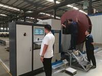 Meilleur prix Machine d'équilibrage dynamique de haute qualité pour grandes souffleuses à rotor Roues centrifuges Poids maximum 10 tonnes 220V 1 an