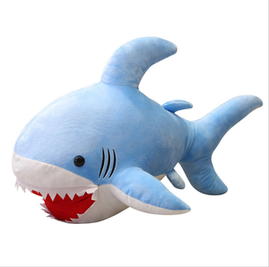 Peluche de tiburón, juguetes personalizados de peluche, ballena <span class=keywords><strong>beluga</strong></span>, juguete de peluche, Animales Marinos personalizados, peluche de tiburón - Product Image 2