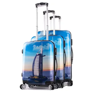 Produttore direttamente impermeabile grande capacità popolare 20 "24" 28 "valigia bagaglio trolley per viaggio scolastico