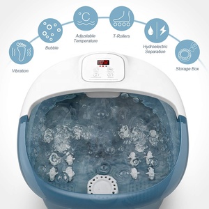 Máquina de baño de pies con luz roja, máquina de baño de pies con burbuja de vibración caliente, logotipo del cliente, certificado CE ROHS - Product Image 5