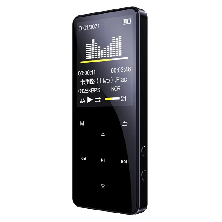 Mrobo-M11Support di vendita caldo TF esterno 4GB A6 1.8 pollici multi-funzione Touch lettore MP3 studente MP4 Mini Walkman