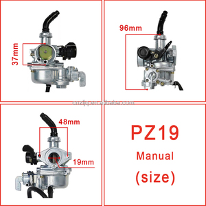 PZ19 19毫米摩托车化油器手动碳水化合物，适用于C100 DY100 WAVE100 <span class=keywords><strong>CD100</strong></span> SUPRA X110梦幻EX5 100cc京滨坑自行车 - Product Image 6