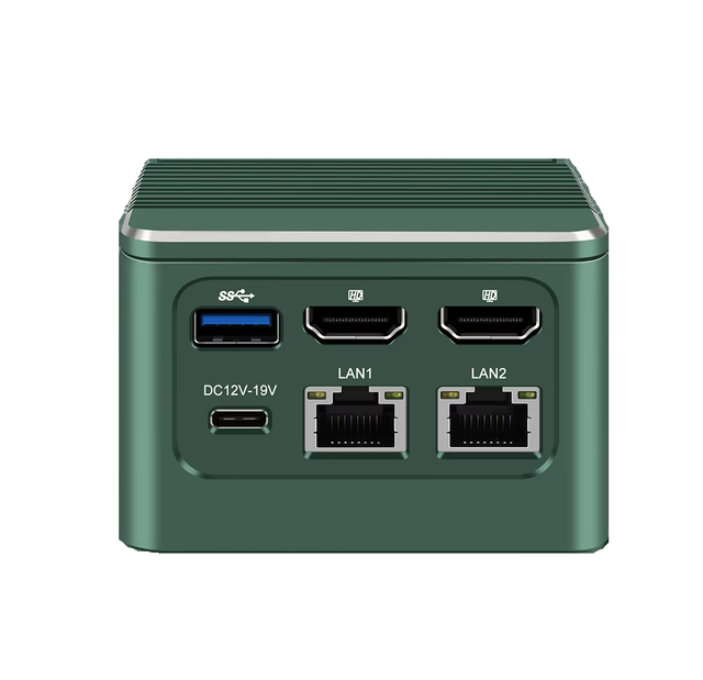 New Intel Alder Lake N305 16GB RAM 256GB NVMe SSD Ultra Portable Firewall Router 2xI226V Nics 4K Mini PC EU/JP/AU/US 3-Year