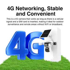 Bg621sr O-KAM HD đa-ống Kính 4G 360 độ toàn cảnh phát hiện tầm nhìn ban đêm đầy đủ màu sắc của điện năng thấp ngoài trời an ninh máy ảnh - Product Image 6