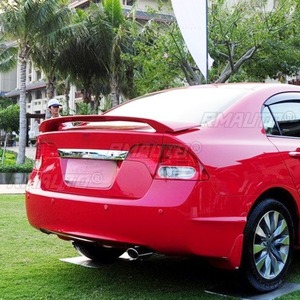 สปอยเลอร์หลังรถยนต์สำหรับ Honda Civic รุ่นที่ 8 ปี 2005-2011 อุปกรณ์ตกแต่งรถยนต์ ชิ้นส่วนดัดแปลงสปอยเลอร์หลัง - Product Image 5