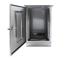 Boîtier de distribution extérieur en acier inoxydable 201 certifié CE OUYUE IP65, étanche à la pluie et à l'eau, modèle d'enceinte électrique