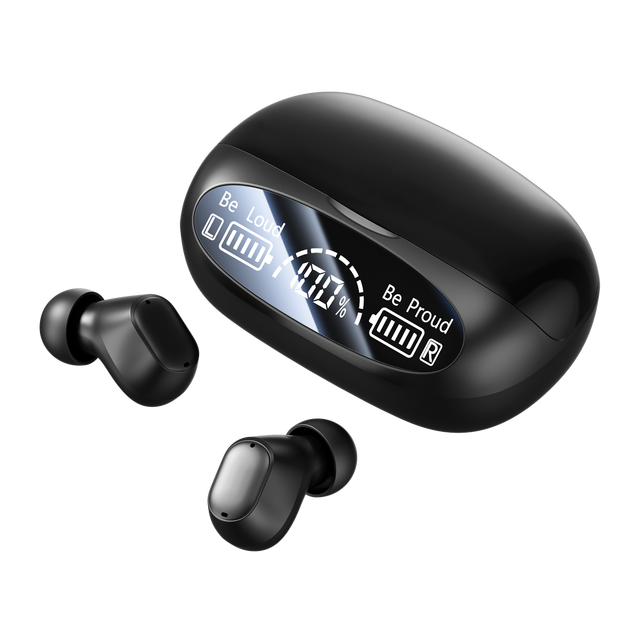 2026 New Digital Display Mini Wireless Headphones In-ear TWS Earbuds M151 Ultra-high Sound Quality Long Wear 6.0 Voice ANC IPX5