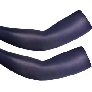 Manchons de bras unis respirants anti-UV pour protection solaire, cyclisme et randonnée en extérieur, unisexe adulte, blanc - Product Image 2