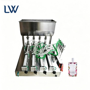 Máquina de llenado de bolsas con boquilla semiautomática para líquidos viscosos, 20 años de experiencia de fábrica, ODM personalizado para yogur, miel, gelatina, salsa BBQ y salsa <span class=keywords><strong>Ranch</strong></span> - Product Image 3