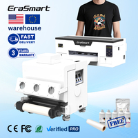 Imprimante DTF textile A3 avec deux têtes Xp600, 35 cm, Impresora DTF 220v/110v, prise US, machine DTF