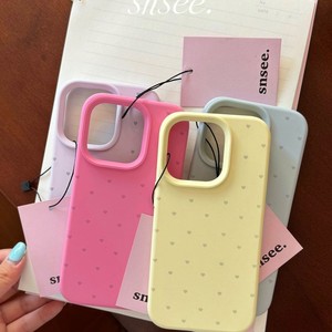 Custodia Protettiva in Silicone Liquido con Cuori Stampati Effetto Pelle per <span class=keywords><strong>iPhone</strong></span> 17 Pro Max 15 16, Compatibile anche con <span class=keywords><strong>iPhone</strong></span> 13 14 11 12 - Product Image 3