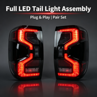 Feux arrière LED en gros d'usine, ensemble de remplacement avec boîtier ABS pour Ranger T9 2023 et modèles ultérieurs