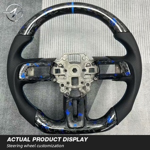 Volante Deportivo de Fibra de Carbono Forjado para <span class=keywords><strong>Ford</strong></span> <span class=keywords><strong>Mustang</strong></span> S550 2015-<span class=keywords><strong>2023</strong></span> 5.0L GT V8 350 500 Shelby <span class=keywords><strong>Mach</strong></span> <span class=keywords><strong>1</strong></span> RTR - Product Image 3