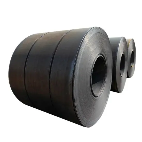Популярный конструкционный материал ASTM A36 Q235 Q235B Q345 Q345b CRC HRC, черный низкоуглеродистый стальной лист, катушка из углеродистой стали