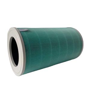 Cartouche filtrante HePa de remplacement, pièces de purificateur d'air à charbon actif pour utilisation en voiture, 12 V, portable, vert - Product Image 2