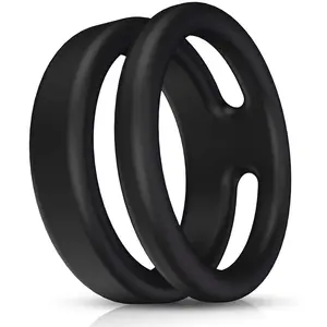 High quality double ring lock fine delay ring man penis cock ring sex toys