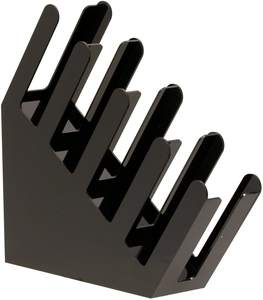 แก้วกาแฟและฝาปิดโลหะแบบปรับได้4ช่องพร้อมหลอดสำหรับเคาน์เตอร์บาร์หรือที่วางเครื่องดื่ม - Product Image 5