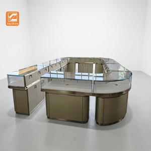 Escaparate <span class=keywords><strong>de</strong></span> joyería <span class=keywords><strong>de</strong></span> madera y vidrio duradero y elegante para exposiciones <span class=keywords><strong>de</strong></span> centros comerciales y exhibiciones <span class=keywords><strong>de</strong></span> tiendas - Product Image 2